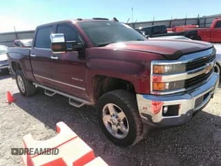 ✅ 2015 Chevrolet Silverado 2500HD LTZ • VIN: 1GC1KWE87FF582362 • Lot: 42554373. Listed on IAAI with 228,182 mi. Free auction sales archive from the USA and detailed vehicle history report at DreamBid. Image 1.