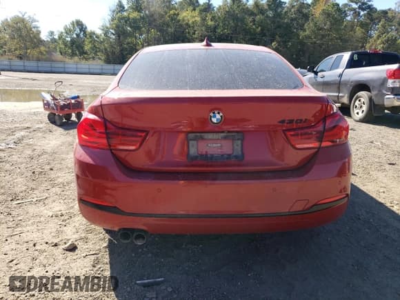 ✅ 2018 BMW 4 Series 430i • VIN: WBA4J1C53JBG79313 • Lot: 90123175. Listed on Copart with Not provided. Free auction sales archive from the USA and detailed vehicle history report at DreamBid. Image 6.