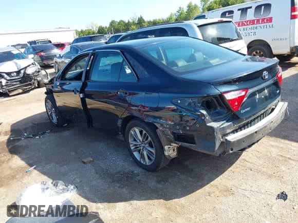 2016 Toyota Camry SE with VIN 4T1BF1FKXGU590308, listed as a IAAI auction lot 43253552 with 144,700 mi miles and . Bid and sale history available at DreamBid. Image 3.