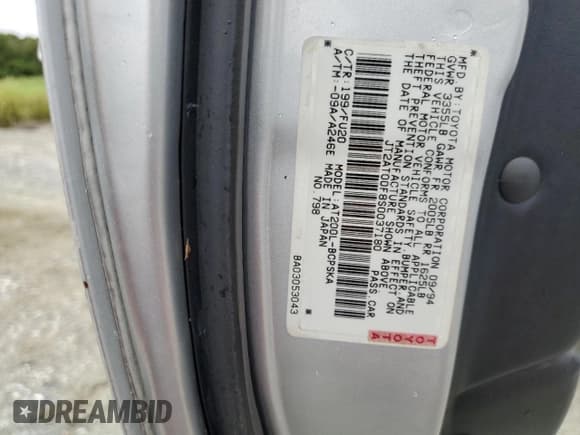 ✅ 1995 Toyota Celica ST • VIN: JT2AT00F8S0037180 • Lot: 74536414. Wystawiony na Copart z przebiegiem Nie podano. Bezpłatny archiwum sprzedaży aukcyjnych z USA i szczegółowy raport historii pojazdu na DreamBid. Zdjęcie 13.