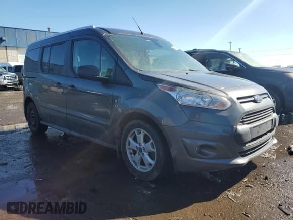 ✅ 2017 Ford Transit Connect XLT • VIN: NM0GS9F70H1334484 • Lot: 46753495. Listed on Copart with 134,657 mi. Free auction sales archive from the USA and detailed vehicle history report at DreamBid. Image 4.