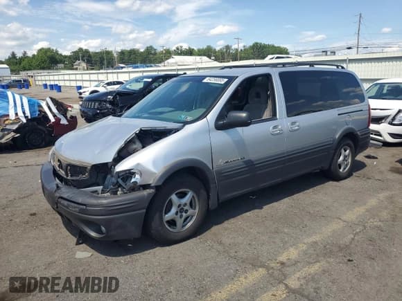 ✅ 2002 Pontiac Montana 1SA • VIN: 1GMDX03E62D277957 • Lot: 64256895. Listed on Copart with 96,383 mi. Free auction sales archive from the USA and detailed vehicle history report at DreamBid. Image 1.