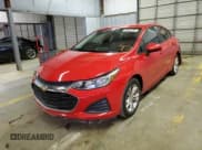 ✅ 2019 Chevrolet Cruze LS • VIN: 1G1BC5SM9K7132061 • Лот: 65805762. Опубликован ранее на Copart с пробегом 55 852 миль. Бесплатный доступ к архиву аукционных продаж из США и подробный отчёт об истории автомобиля на DreamBid. Изображение 2.