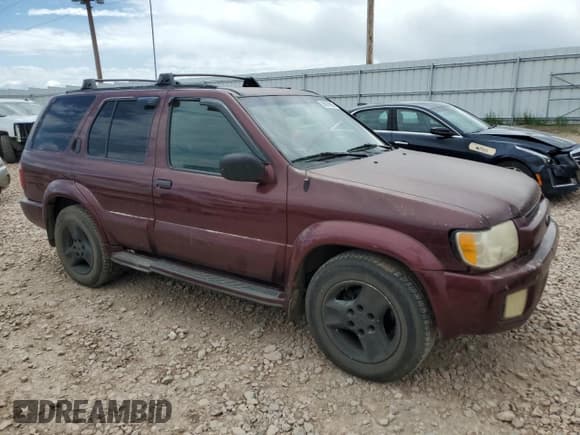 ✅ 2002 Infiniti QX4 Luxury • VIN: JNRDR09Y22W250758 • Lot: 58829605. Listed on Copart with 246,380 mi. Free auction sales archive from the USA and detailed vehicle history report at DreamBid. Image 4.