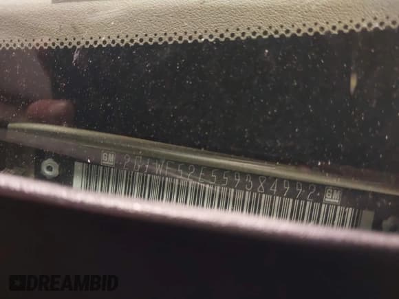 ✅ 2005 Chevrolet Impala • VIN: 2G1WF52E559384992 • Лот: 43488507. Опубликован ранее на IAAI с пробегом 95 605 миль. Бесплатный доступ к архиву аукционных продаж из США и подробный отчёт об истории автомобиля на DreamBid. Изображение 9.