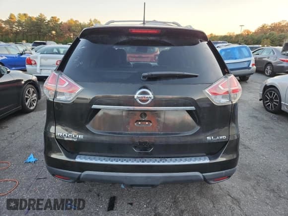 ✅ 2015 Nissan Rogue SL • VIN: 5N1AT2MV0FC827691 • Lot: 82638585. Listed on Copart with 142,348 mi. Free auction sales archive from the USA and detailed vehicle history report at DreamBid. Image 6.