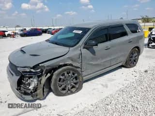 2019 Dodge Durango R/T with VIN 1C4SDHCT7KC604485, listed as a Copart auction lot 80928855 with 127,159 mi miles and Salvage title. Bid and sale history available at DreamBid. Image 1.