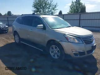 ✅ 2013 Chevrolet Traverse LT • VIN: 1GNKVGKD5DJ103098 • Лот: 42923320. Опубликован ранее на IAAI с пробегом 126 090 миль. Бесплатный доступ к архиву аукционных продаж из США и подробный отчёт об истории автомобиля на DreamBid. Изображение 1.