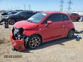 ✅ 2013 FIAT 500 Turbo • VIN: 3C3CFFHHXDT623292 • Lot: 61976875. Wystawiony na Copart z przebiegiem 81 363 mil. Bezpłatny archiwum sprzedaży aukcyjnych z USA i szczegółowy raport historii pojazdu na DreamBid. Zdjęcie 1.
