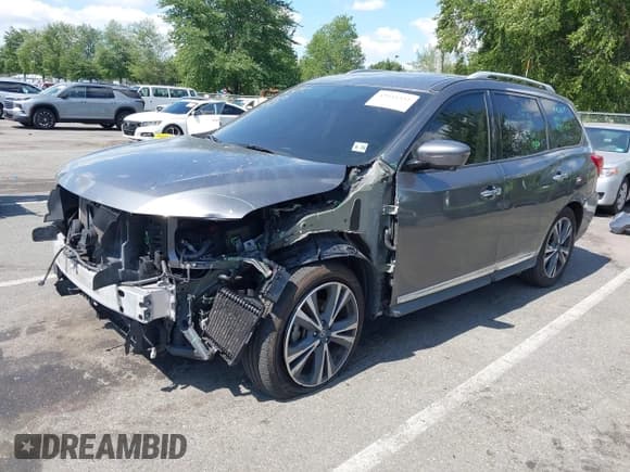 ✅ 2019 Nissan Pathfinder SL • VIN: 5N1DR2MM4KC629290 • Лот: 42951332. Опубликован ранее на IAAI с пробегом 53 953 миль. Бесплатный доступ к архиву аукционных продаж из США и подробный отчёт об истории автомобиля на DreamBid. Изображение 19.
