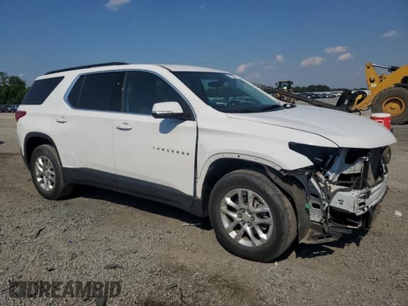 ✅ 2021 Chevrolet Traverse LT Cloth • VIN: 1GNERGKW7MJ219101 • Lot: 59252844. Wystawiony na Copart z przebiegiem 32 418 mil. Bezpłatny archiwum sprzedaży aukcyjnych z USA i szczegółowy raport historii pojazdu na DreamBid. Zdjęcie 4.