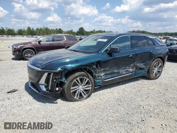 ✅ 2024 Cadillac LYRIQ Luxury • VIN: 1GYKPRRLXRZ118758 • Лот: 84447305. Опубликован ранее на Copart с пробегом 15 767 миль. Бесплатный доступ к архиву аукционных продаж из США и подробный отчёт об истории автомобиля на DreamBid. Изображение 1.