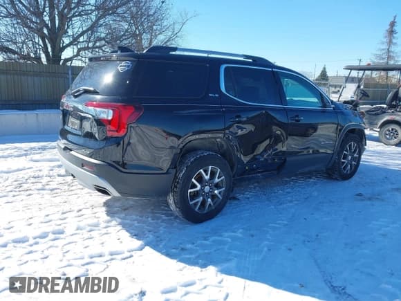 ✅ 2021 GMC Acadia SLE • VIN: 1GKKNRLS8MZ139746 • Лот: 41623191. Опубликован ранее на IAAI с пробегом 76 659 миль. Бесплатный доступ к архиву аукционных продаж из США и подробный отчёт об истории автомобиля на DreamBid. Изображение 4.