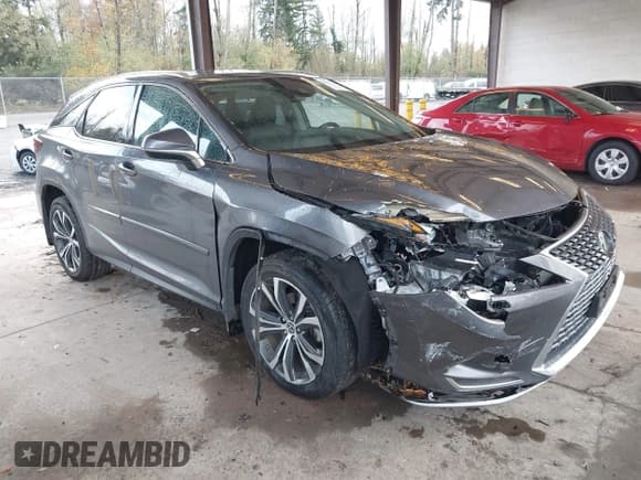 ✅ 2021 Lexus RX 350 • VIN: 2T2HZMDA4MC291578 • Lot: 43643239. Listed on IAAI with 68,778 mi. Free auction sales archive from the USA and detailed vehicle history report at DreamBid. Image 1.