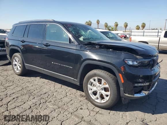 2023 Jeep Grand Cherokee Limited with VIN 1C4RJKBG3P8806646, listed as a Copart auction lot 90073895 with 79,916 mi miles and Non repairable. Bid and sale history available at DreamBid. Image 4.