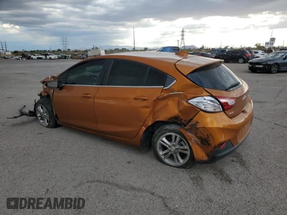 ✅ 2017 Chevrolet Cruze LT • VIN: 3G1BE6SM4HS552031 • Lot: 81157535. Listed on Copart with 74,883 mi. Free auction sales archive from the USA and detailed vehicle history report at DreamBid. Image 2.
