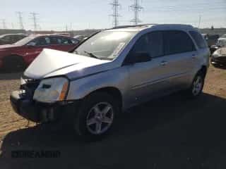 2005 Chevrolet Equinox LT z VIN 2CNDL73F556100400, wystawiony jako Copart lot #74196554 z przebiegiem 165 449 mil mil oraz Szkoda całkowita • Salvage title. Historia ofert i sprzedaży dostępna na DreamBid. Obrazek 1.