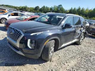 2022 Hyundai Palisade SEL с VIN KM8R44HE6NU371890, выставлен на аукционе Copart как лот 71840284 с пробегом 66 402 миль миль и Списание • Salvage title. История ставок и продаж доступна на DreamBid. Изображение 1.