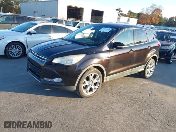 ✅ 2013 Ford Escape SEL • VIN: 1FMCU0HX3DUC90098 • Лот: 43701155. Опубликован ранее на IAAI с пробегом 123 679 миль. Бесплатный доступ к архиву аукционных продаж из США и подробный отчёт об истории автомобиля на DreamBid. Изображение 2.