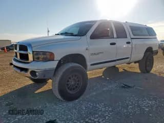 ✅ 2005 Dodge 2500 SLT • VIN: 3D7KS28C55G821911 • Lot: 57701995. Listed on Copart with 223,739 mi. Free auction sales archive from the USA and detailed vehicle history report at DreamBid. Image 1.