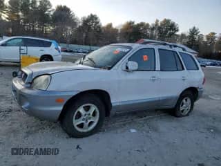 2004 Hyundai Santa Fe with VIN KM8SB12B04U822590, listed as a Copart auction lot 41783245 with 163,315 mi miles and Clean title. Bid and sale history available at DreamBid. Image 1.
