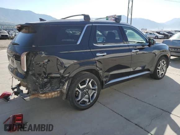 2023 Hyundai Palisade SEL z VIN KM8R4DGE6PU535580, wystawiony jako Copart lot #69501314 z przebiegiem 43 541 mil mil oraz Szkoda całkowita • Salvage title. Historia ofert i sprzedaży dostępna na DreamBid. Obrazek 3.