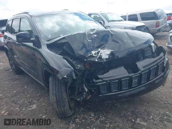 ✅ 2019 Jeep Grand Cherokee Upland • VIN: 1C4RJFAGXKC640365 • Lot: 42353648. Listed on IAAI with 104,343 mi. Free auction sales archive from the USA and detailed vehicle history report at DreamBid. Image 1.