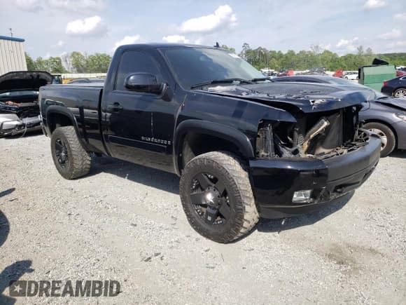 ✅ 2007 Chevrolet Silverado 1500 Work Truck • VIN: 1GCEK14007Z569128 • Lot: 55231065. Listed on Copart with 222,222 mi. Free auction sales archive from the USA and detailed vehicle history report at DreamBid. Image 4.