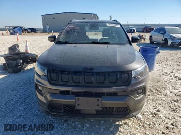 2022 Jeep Compass Altitude с VIN 3C4NJCBB1NT202309, выставлен на аукционе Copart как лот 90088385 с пробегом 83 709 миль миль и Списание • Salvage title. История ставок и продаж доступна на DreamBid. Изображение 5.