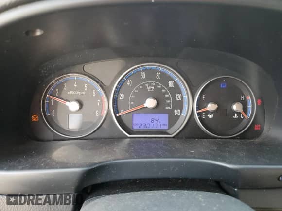 2008 Hyundai Santa Fe SE z VIN 5NMSH13E78H213473, wystawiony jako Copart lot #67876884 z przebiegiem 230 171 mil mil oraz Szkoda całkowita • Salvage title. Historia ofert i sprzedaży dostępna na DreamBid. Obrazek 9.