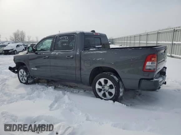 2022 Ram 1500 Lone Star with VIN 1C6SRFFT0NN280913, listed as a Copart auction lot 41757035 with 47,016 mi miles and Clean title. Bid and sale history available at DreamBid. Image 2.