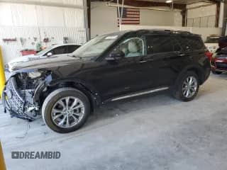 2023 Ford Explorer Limited z VIN 1FMSK8FH6PGA23374, wystawiony jako Copart lot #66298095 z przebiegiem 28 429 mil mil oraz Szkoda całkowita • Salvage title. Historia ofert i sprzedaży dostępna na DreamBid. Obrazek 1.