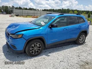 ✅ 2022 Jeep Cherokee Latitude Lux • VIN: 1C4PJLMX2ND524125 • Lot: 61414845. Listed on Copart with 87,950 mi. Free auction sales archive from the USA and detailed vehicle history report at DreamBid. Image 1.