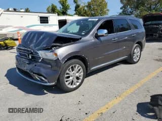 ✅ 2015 Dodge Durango Citadel • VIN: 1C4RDJEG3FC240741 • Lot: 71081895. Listed on Copart with Not provided. Free auction sales archive from the USA and detailed vehicle history report at DreamBid. Image 1.