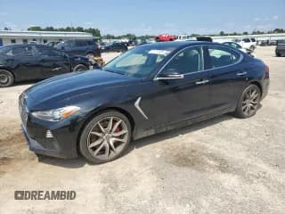 ✅ 2021 Genesis G70 3.3T • VIN: KMTG74LE1MU074374 • Lot: 71777825. Listed on Copart with Not provided. Free auction sales archive from the USA and detailed vehicle history report at DreamBid. Image 1.
