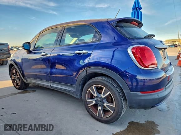 ✅ 2017 FIAT 500X Pop • VIN: ZFBCFXAB1HP605199 • Lot: 95653215. Listed on Copart with 132,488 mi. Free auction sales archive from the USA and detailed vehicle history report at DreamBid. Image 2.