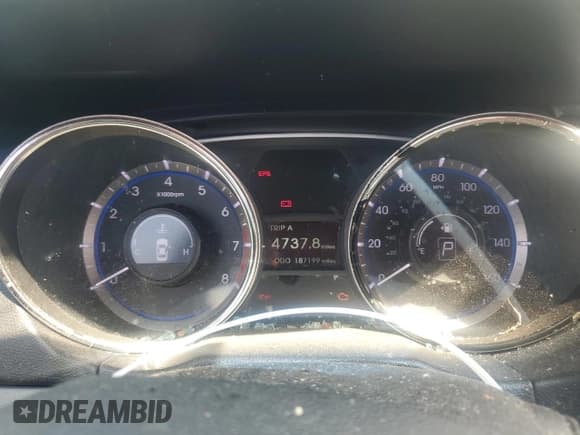 ✅ 2013 Hyundai Sonata GLS • VIN: 5NPEB4AC8DH538857 • Lot: 56590864. Listed on Copart with 187,199 mi. Free auction sales archive from the USA and detailed vehicle history report at DreamBid. Image 9.