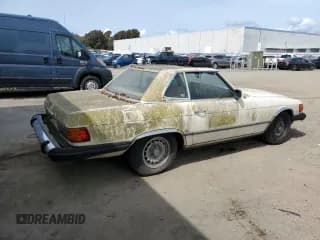 ✅ 1981 Mercedes-Benz 380 SL • VIN: WDBBA45A7BB009394 • Lot: 51951005. Listed on Copart with 124,399 mi. Free auction sales archive from the USA and detailed vehicle history report at DreamBid. Image 3.