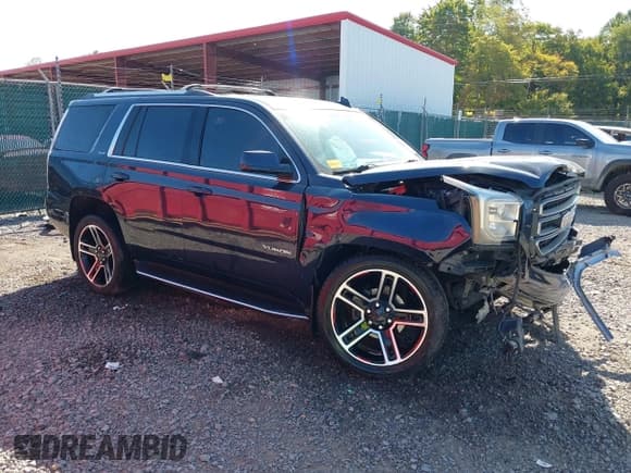 ✅ 2017 GMC Yukon SLE • VIN: 1GKS2AKC4HR193653 • Lot: 43181091. Listed on IAAI with 137,115 mi. Free auction sales archive from the USA and detailed vehicle history report at DreamBid. Image 1.