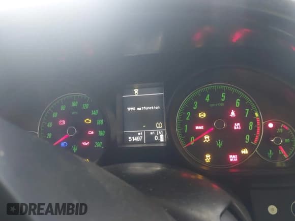 ✅ 2013 Maserati Quattroporte S • VIN: ZAM39NKA5D0069466 • Lot: 43563957. Listed on IAAI with 51,497 mi. Free auction sales archive from the USA and detailed vehicle history report at DreamBid. Image 7.