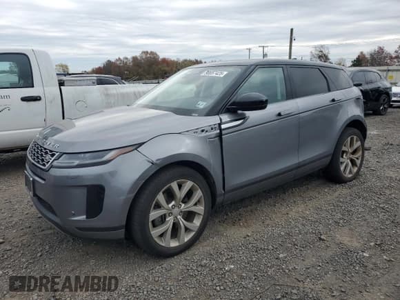 ✅ 2022 Land Rover Range Rover Evoque SE • VIN: SALZP2FX6NH172103 • Lot: 90857425. Wystawiony na Copart z przebiegiem 37 275 mil. Bezpłatny archiwum sprzedaży aukcyjnych z USA i szczegółowy raport historii pojazdu na DreamBid. Zdjęcie 1.
