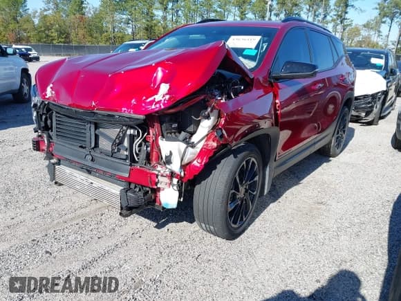 ✅ 2024 GMC Terrain SLT • VIN: 3GKALVEG2RL160822 • Лот: 43636419. Опубликован ранее на IAAI с пробегом 31 788 миль. Бесплатный доступ к архиву аукционных продаж из США и подробный отчёт об истории автомобиля на DreamBid. Изображение 2.