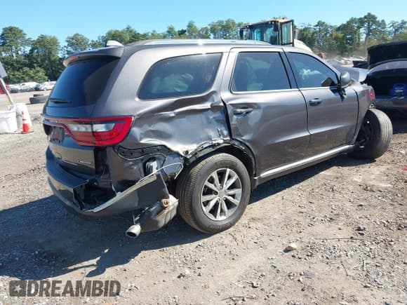 ✅ 2016 Dodge Durango Limited • VIN: 1C4RDJDG2GC484383 • Lot: 42955075. Wystawiony na IAAI z przebiegiem 138 132 mil. Bezpłatny archiwum sprzedaży aukcyjnych z USA i szczegółowy raport historii pojazdu na DreamBid. Zdjęcie 4.