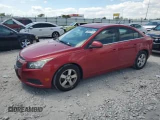 ✅ 2014 Chevrolet Cruze 1LT • VIN: 1G1PC5SB0E7265719 • Lot: 69640415. Listed on Copart with 146,666 mi. Free auction sales archive from the USA and detailed vehicle history report at DreamBid. Image 1.