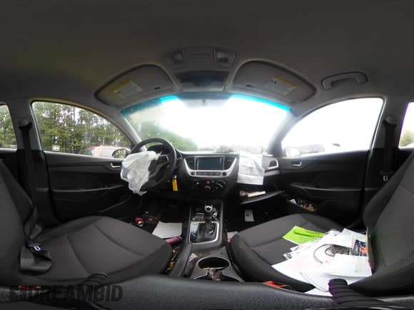 2019 Hyundai Accent SE with VIN 3KPC24A3XKE066993, listed as a IAAI auction lot 42893306 with 91,131 mi miles and . Bid and sale history available at DreamBid. Image 18.