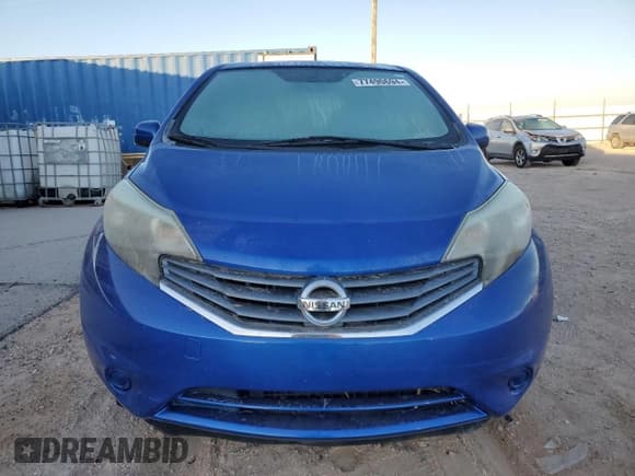 ✅ 2014 Nissan Note S Plus • VIN: 3N1CE2CP6EL404937 • Lot: 77490694. Listed on Copart with Not provided. Free auction sales archive from the USA and detailed vehicle history report at DreamBid. Image 5.