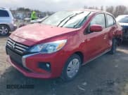 ✅ 2022 Mitsubishi Mirage ES • VIN: ML32FUFJ0NHF06912 • Lot: 41995721. Wystawiony na IAAI z przebiegiem 26 752 mil. Bezpłatny archiwum sprzedaży aukcyjnych z USA i szczegółowy raport historii pojazdu na DreamBid. Zdjęcie 2.