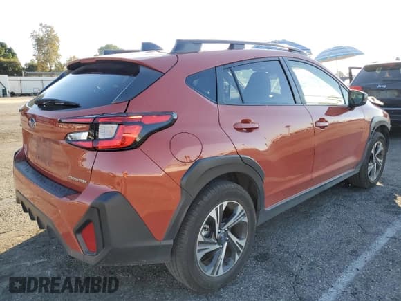 ✅ 2024 Subaru Crosstrek Premium • VIN: JF2GUADC9RH330782 • Lot: 90927705. Listed on Copart with 25,590 mi. Free auction sales archive from the USA and detailed vehicle history report at DreamBid. Image 3.