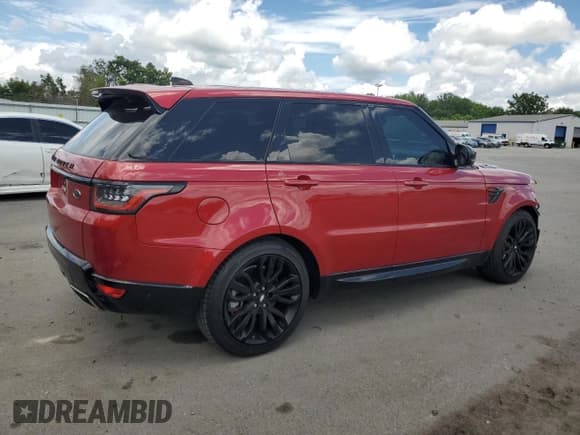 ✅ 2019 Land Rover Range Rover Sport HSE • VIN: SALWR2RU6KA872738 • Lot: 63101335. Listed on Copart with 63,996 mi. Free auction sales archive from the USA and detailed vehicle history report at DreamBid. Image 3.