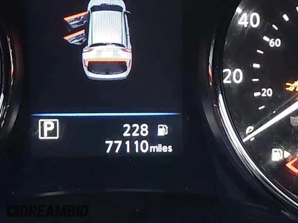 ✅ 2020 Nissan Rogue S • VIN: JN1BJ1CW9LW371562 • Lot: 43277857. Listed on IAAI with 77,110 mi. Free auction sales archive from the USA and detailed vehicle history report at DreamBid. Image 7.